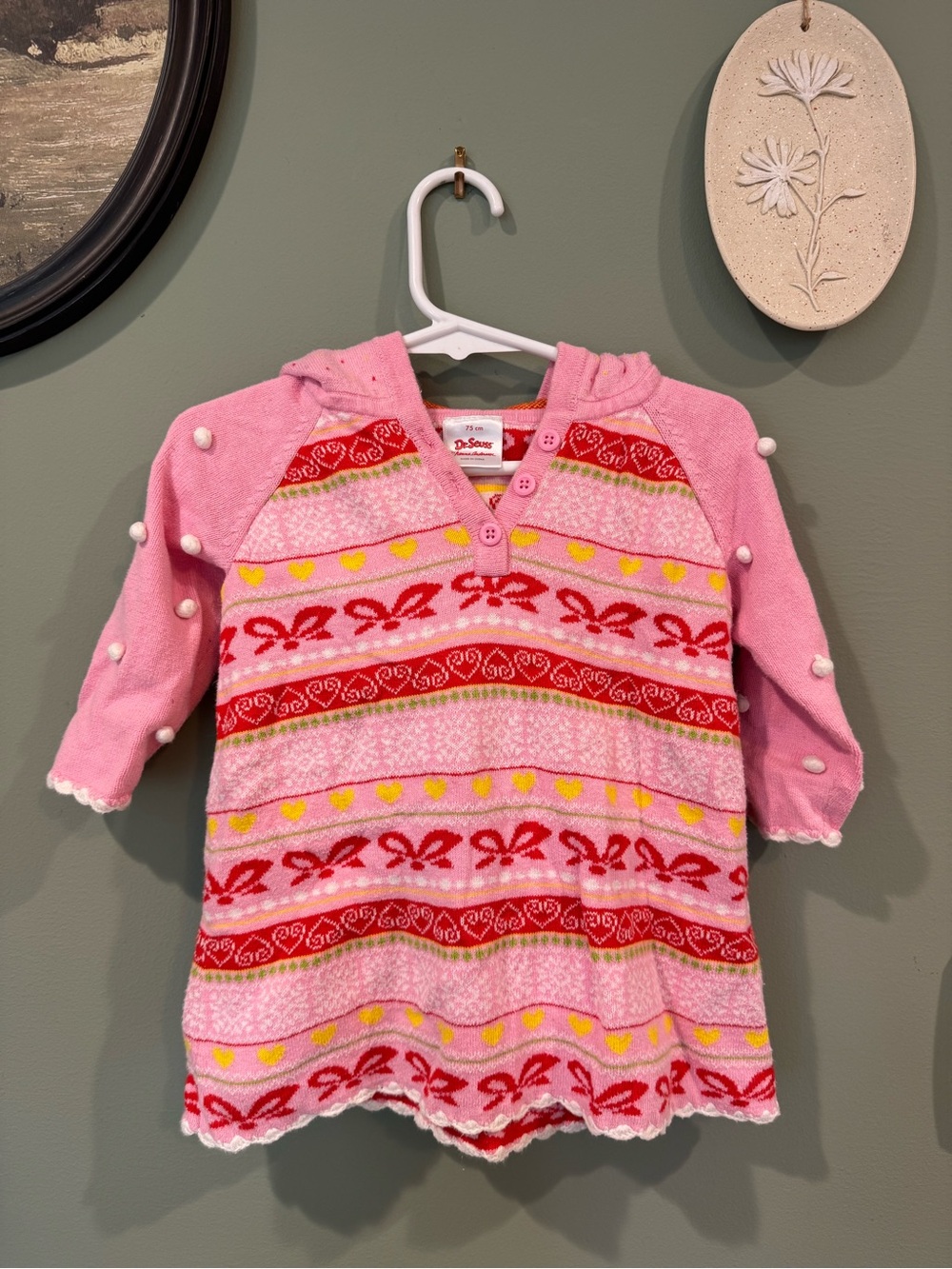 HANNA ANDERSSON sweater dress/ tunic top